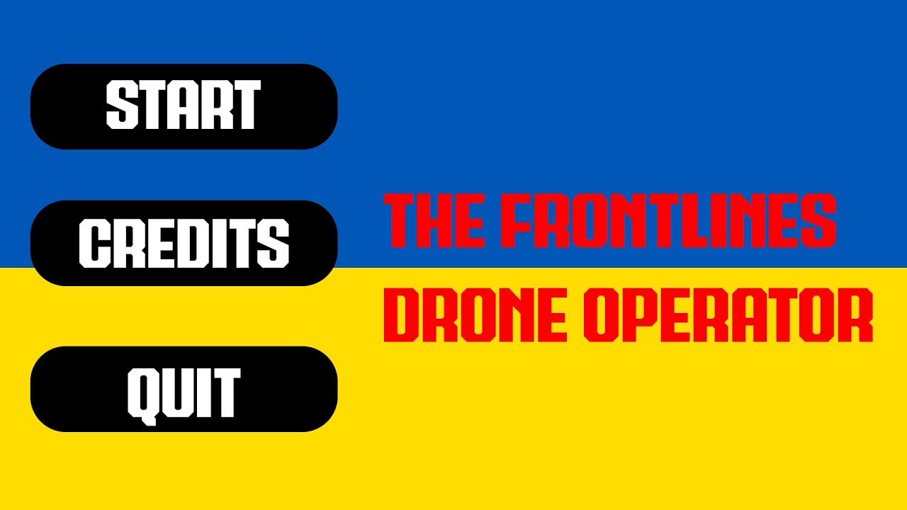 Educational War Simulation menu screen